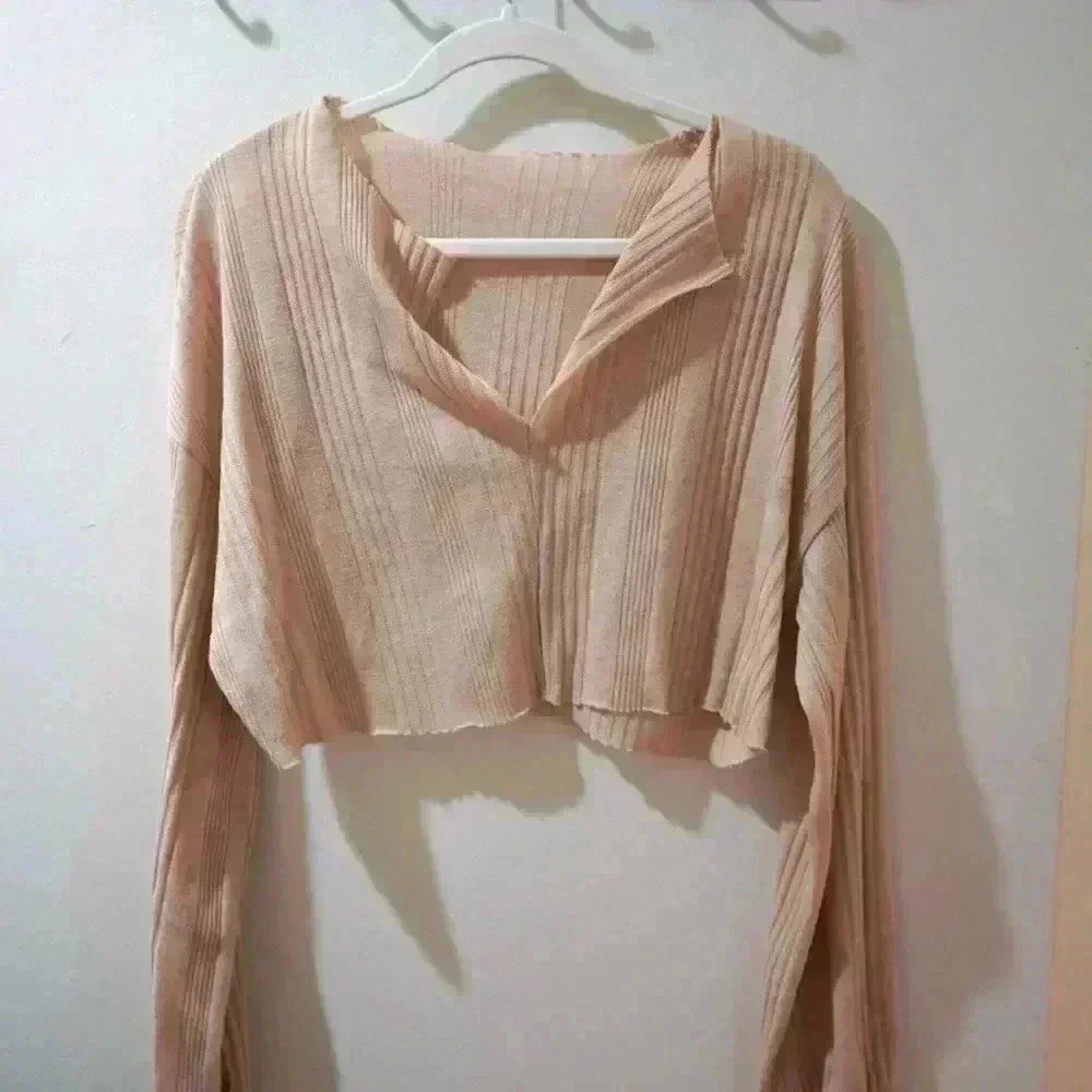 Off the shoulder lightweight sweater